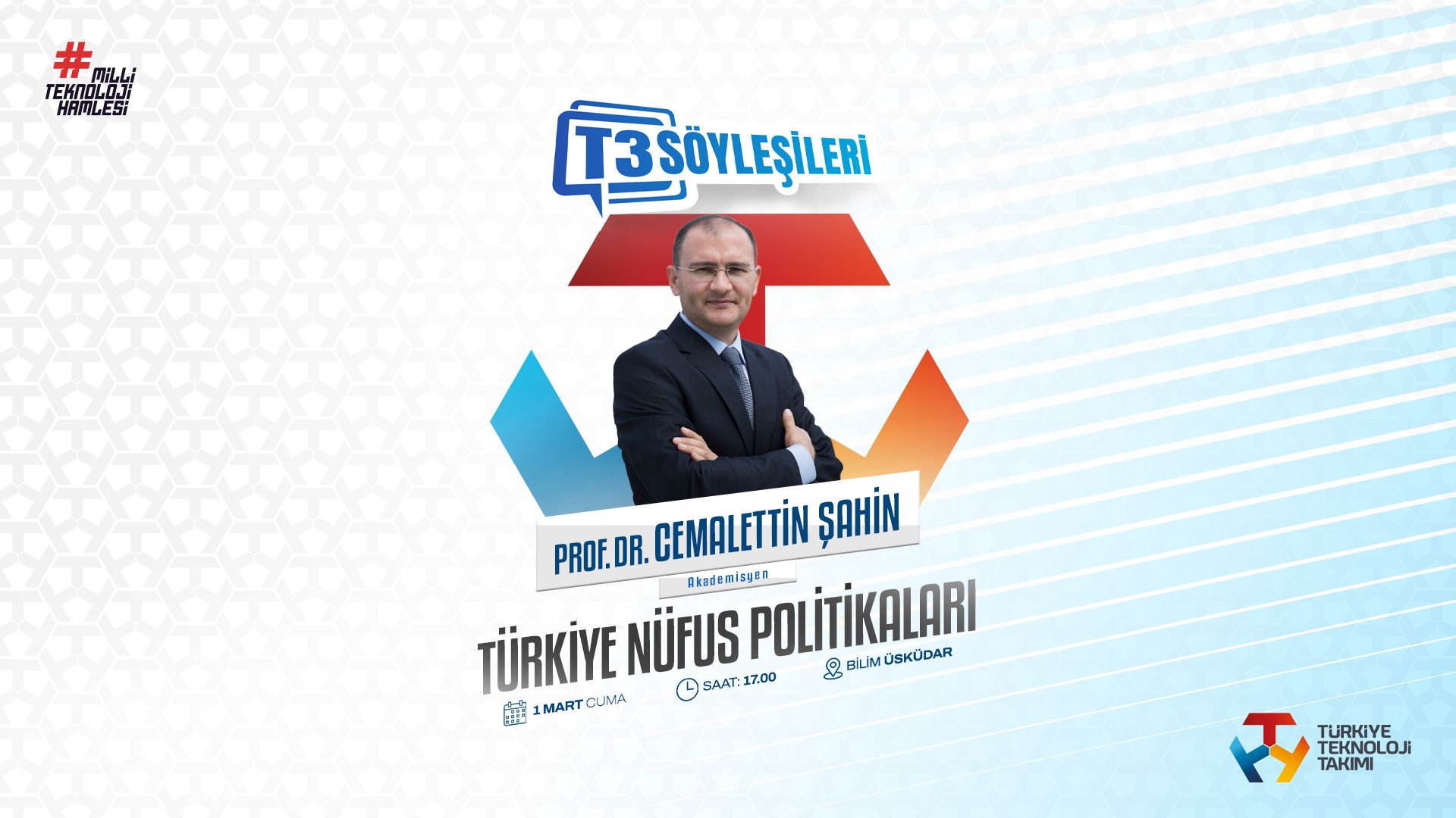 T3 Söyleşileri |  Prof. Dr. Cemalettin Şahin