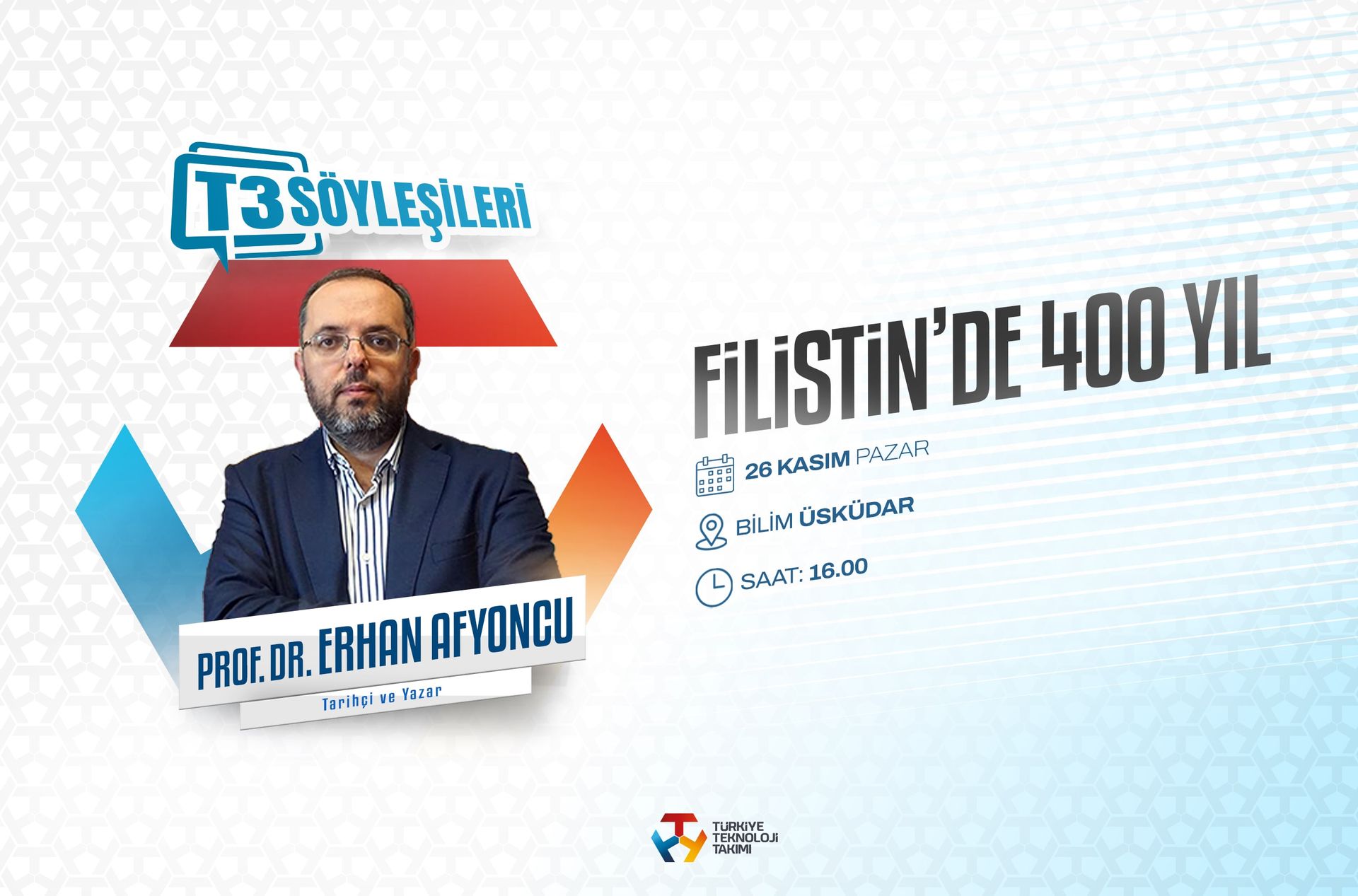 T3 Söyleşileri | Tarihçi ve Yazar Prof. Dr. Erhan Afyoncu